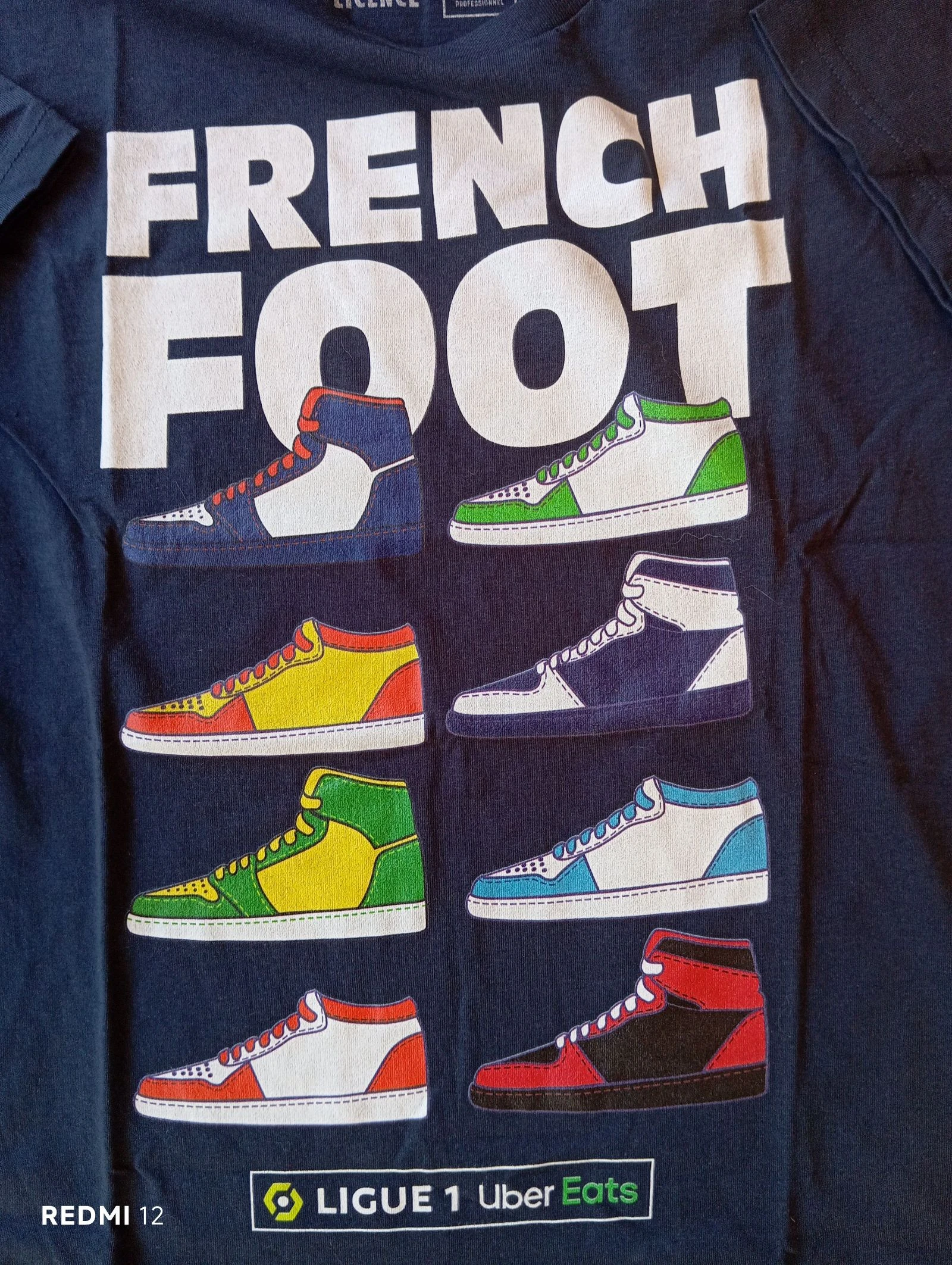 Ligue 1 Uber Eats LFP "French Foot" New T-Shirt – photo 3